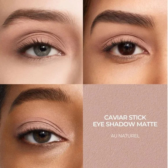 LAURA MERCIER NIB Caviar Stick Eye Color Au Naturel Cobblestone Moonlight Pink - Picture 4 of 13